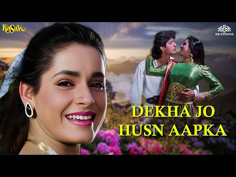 Dekha Jo Husn Aapka | Kasak (1992) | Mohammed Aziz | Anuradha Paudwal | 90s Romantic Song