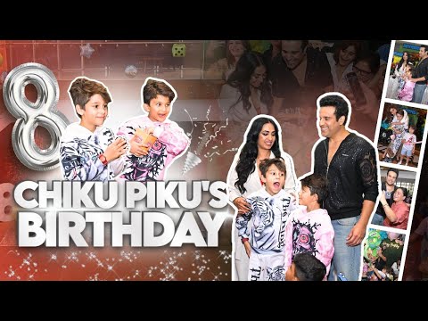 Chiku Piku ki Birthday Party I Krushna Abhishek I Kashmera Shah I Vlog