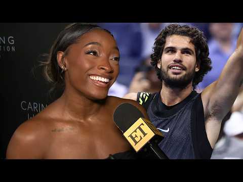Carlos Alcaraz THANKED Simone Biles for Attending His US Open Match (Exclusive)