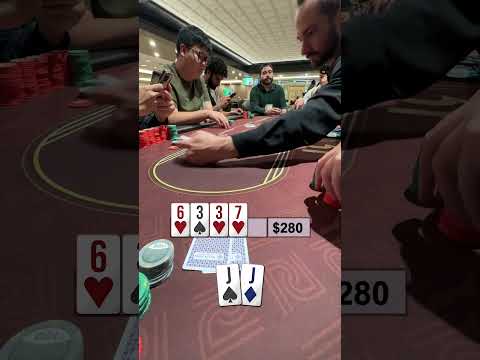 Pocket Jacks Never Lose #poker #pokervlog #shorts