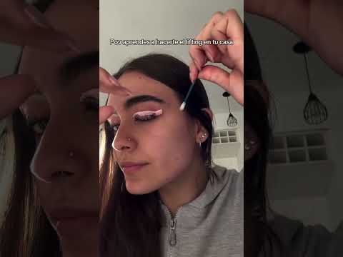 Aprende a transformar tus cejas con el lifting de pestañas con mi curso online #pestañas #lashes