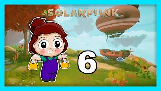 Sunning my roof | Solarpunk [6] #gaming #ep6 #solarpunk