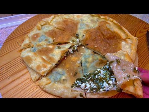 Petë vere me Dy Kuleç – Mbushur me Qepë të Njoma dhe Pazi, Recetë Tradicionale Plot Shije