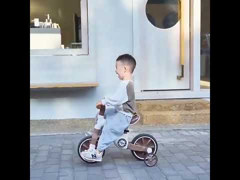 Hỏa Tốc Xe đạp 3 bánh cho trẻ em - Xe chòi chân cho bé thăng bằng đa năng 3 in1 có đèn nhạc