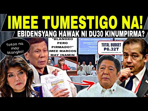 VIRAL: SEN IMEE PUMALAG SA KAPATID EBIDENSYA NI PDU30 SINIWALAT PBBM TAMBA NAGULANTANG! BlCAM