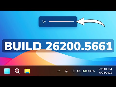 New Windows 11 Build 26200.5661 – New Flyouts Location, New Settings Features and Fixes (Dev)