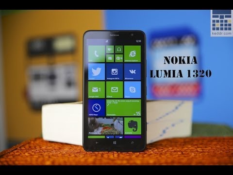 (RUSSIAN) Nokia Lumia 1320 - обзор смартфона/телефона (параметры и характеристики)