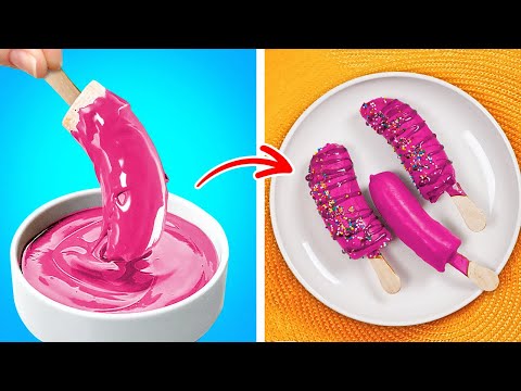 Yummy Banana Desserts Recipes 🍌😋🧁 Easy Cooking Hacks And Tips