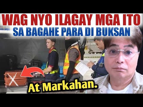 BABALA! IWASAN NYO MAGLAGAY NITO SA BAGAHE | ITO PALA ANG KATOTOHAN SA  BUKAS BAGAHE AT MARKANG X