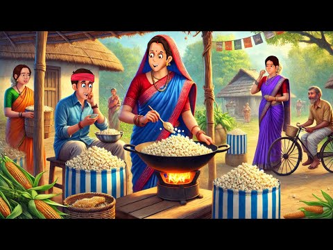 गरीब बहु का पॉपकॉर्न | Moral Stories | Hindi Kahaniya | Hindi Fairy Tales | Stories In Hindi