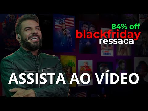 4 cursos completos pelo preço de 1 parcela! Ressaca Black Friday Curso Inglês Adultos Felipe André