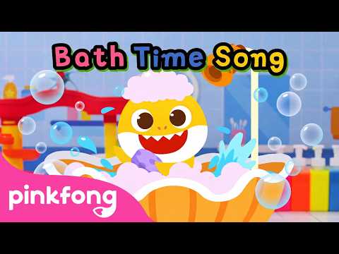 Bath Time Routine for Kids 🫧 | Baby Shark Bath Time Songs | Pinkfong Official