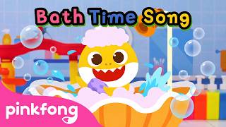 Bath Time Routine for Kids 🫧 | Baby Shark Bath Time Songs | Pinkfong Official