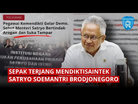 Sepak Terjang Mendiktisaintek Satryo Soemantri Brodjonegoro yang Ramai Didemo ASN