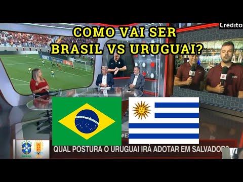 Comentaristas analisam o jogo Brasil e Uruguai último jogo do ano. Como vai jogar Brasil e Uruguai?