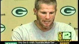 Brett Favre lied about going to another franchise