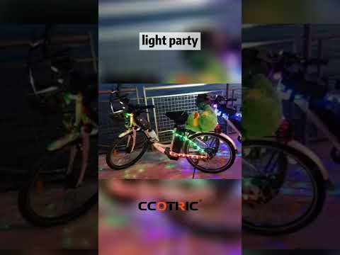 light party 😍#ebike #shorts  #ytshorts  #funny