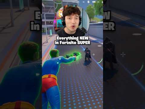 Everything NEW in Fortnite SUPER!