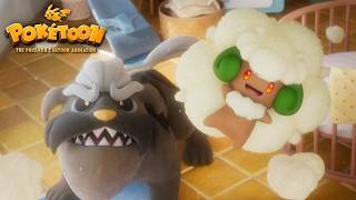 Animasi Resmi "Whimsicott Iseng dan Mabosstiff yang Menghalanginya"【POKÉTOON】