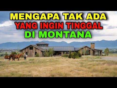 KOTA HANTU! Mengapa TIDAK ADA ORANG Yang Tinggal di Montana