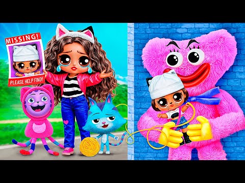 Casa de Bonecas da Gabby: Aventuras Mágicas! LOL OMG DIYs