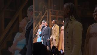 leslie odom jr 🥹 hamilton curtain call 7/7/26 #hamilton #leslieodomjr #musicaltheatre #westend