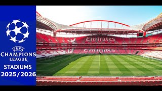 UEFA Champions League Stadiums 2025/2026 - LEAGUE PHASE PART 2