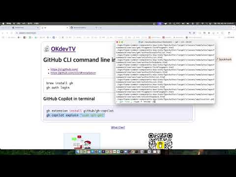 GitHub CLI command line interface with Copilot