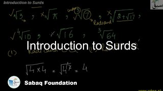 Introduction to Surds