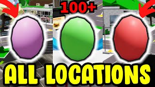 ALL EGG LOCATIONS In Brookhaven! EGG HUNT 2025 EVENT🥚Roblox
