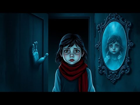 She saw something from her childhood… that no one should ever see #GhostStory#MirrorGhost#ViralStory