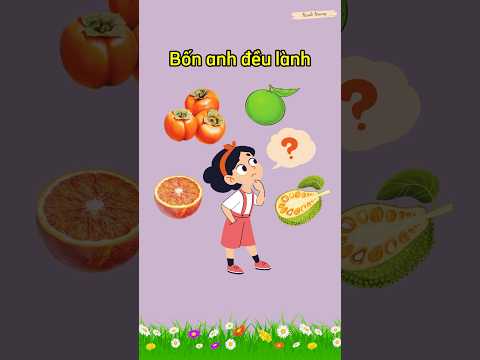 Bài thơ: “THÍCH ĂN QUẢ GÌ?” || Bài thơ hay cho trẻ mầm non || Thơ hay cho trẻ 3 tuổi || Bé đọc thơ