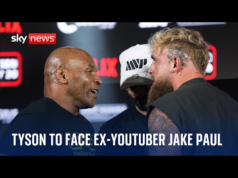 Mike Tyson to fight YouTuber-turned-boxer Jake Paul