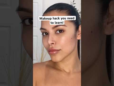 This is such a cool makeup hack you need to try! 💗 #makeuphacks #makeuptips #makeuptutorial