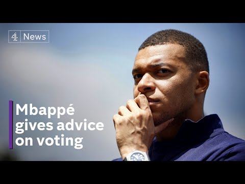 France election: Mbappe urges youth to vote and defeat extremism