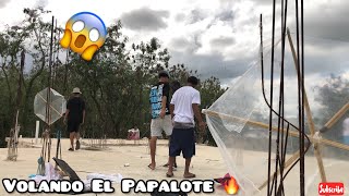 Volando La Chichigua 🔥 Mas Grande Que tenemos Papalote O Cometa 😱