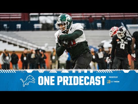 One Pridecast Episode 131: Cameron Thomas and Connor Heyward at Senior Bowl Media Day video clip