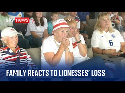 Women's World Cup: Families react to Lionesses' loss