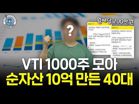 "<strong>미국</strong> 주식 전체를 샀어요" VTI 위주로 투자해 월 200 받는 <strong>포트폴리오</strong> 공개[싱글파이어]