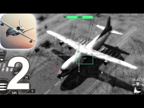 War Drone Level 7 - Gameplay Walkthrough Part 2 (iOS Android)