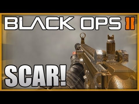 Black Ops 2: BEST CLASS SETUP - Diamond SCAR-H - Call...