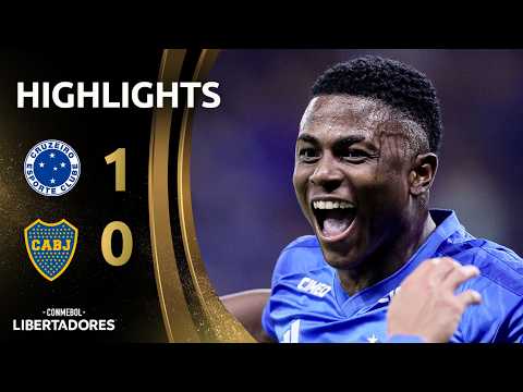 Resumen del partido Cruzeiro - Boca Juniors