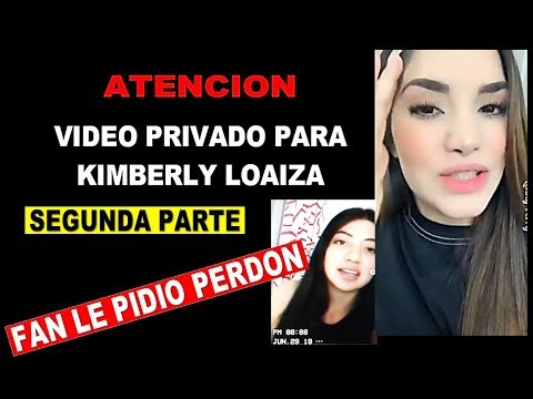 KIMBERLY LOAIZA RECIBIO SEGUNDO VIDEO DE LA FAN