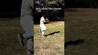 Quick Catch but Make it Cinematic😎 #Baseball #throwing