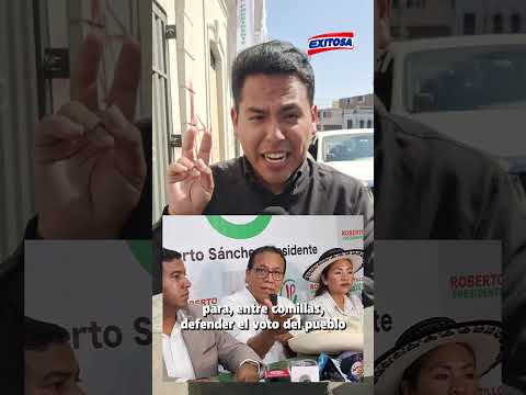 🔴🔵Roberto Sánchez pidió apoyo de Keiko Fujimori para hacer un pedido conjunto de reconteo de votos