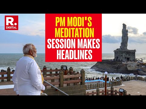 PM Modi Meditates At Vivekananda Rock Memorial In Kanniyakumari After Election Campaign Ends | Day 2