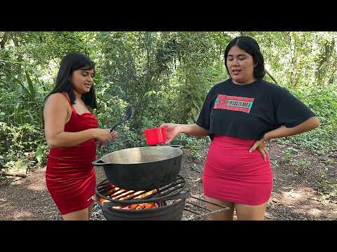 Preparando una sopa de pescado - Un momento familiar