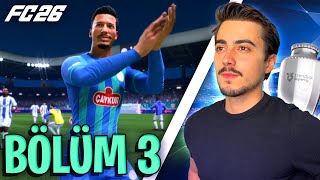 SİNİR KRİZİ GEÇİRDİM! Cristiano Efe Oyuncu Kariyeri Bölüm 3 FC 26