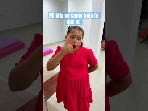 Mi hija se come todo 😂