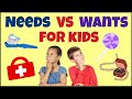Needs vs. Wants Explained